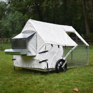 4x6 Mobile Coop For 10 Hens