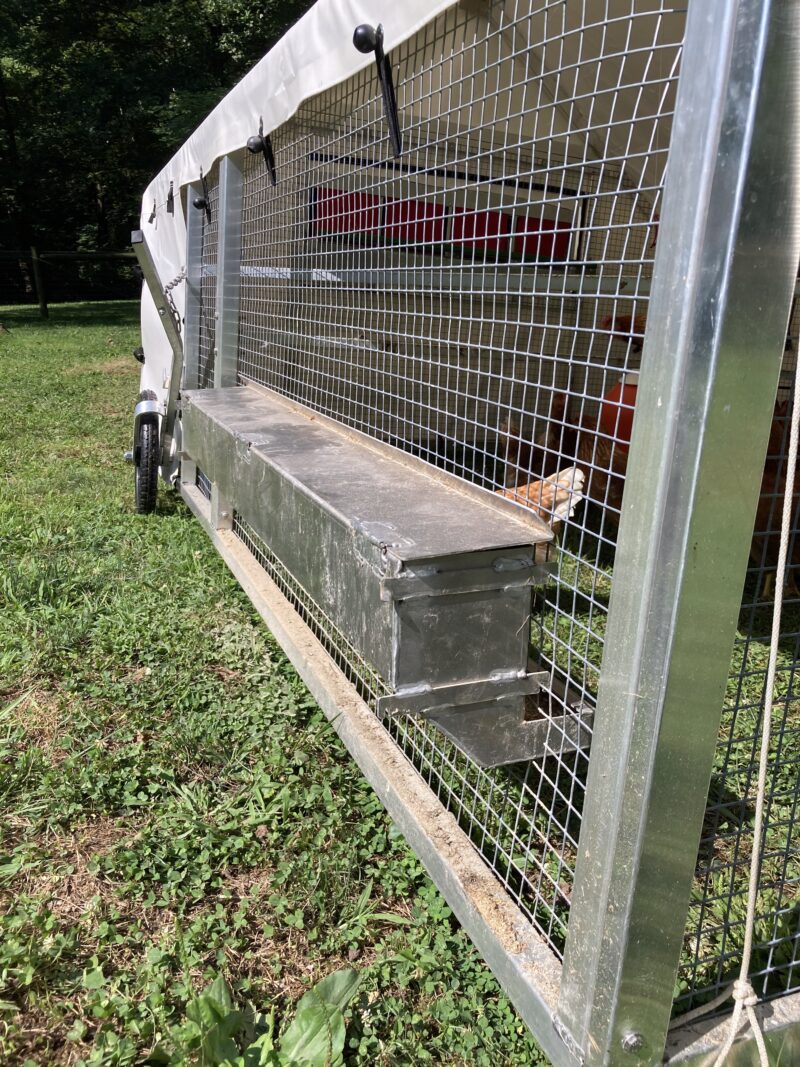 9x24 broiler coop feeder