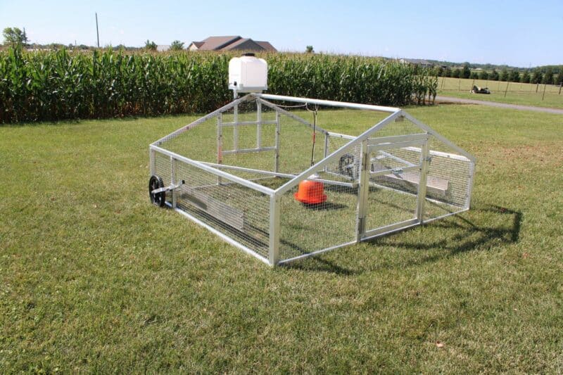 Mobile 9x8 Broiler Coops