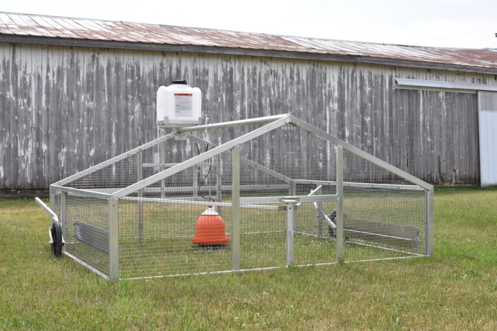 9x8 Broiler Chicken Coop For Sale