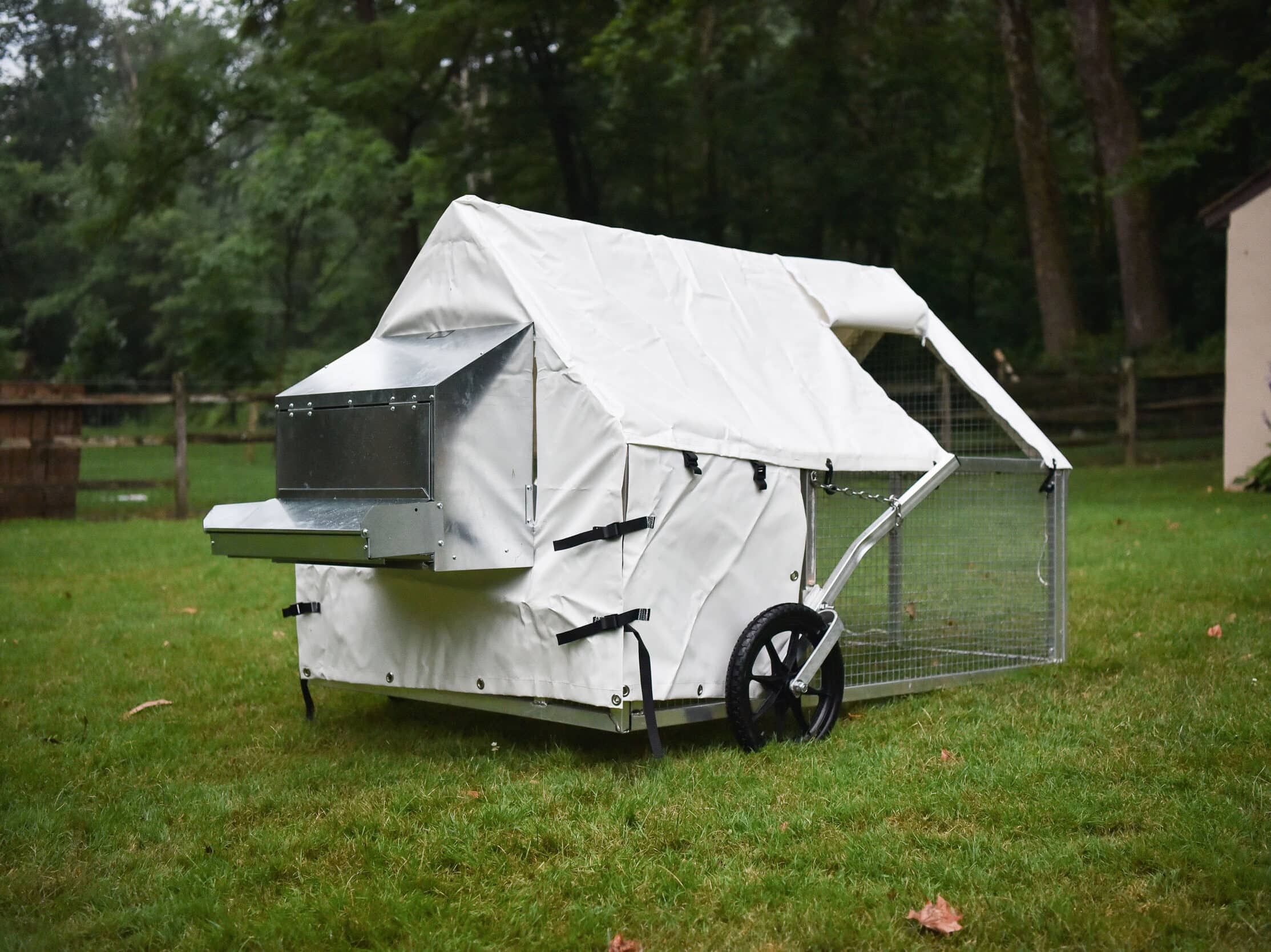 4x6 Mobile Coop For 10 Hens