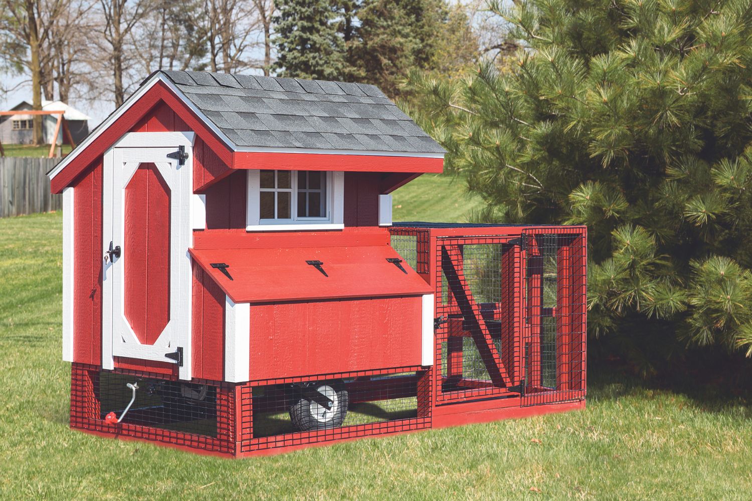 Red Tractor Chicken Coop For Sale In Arizona