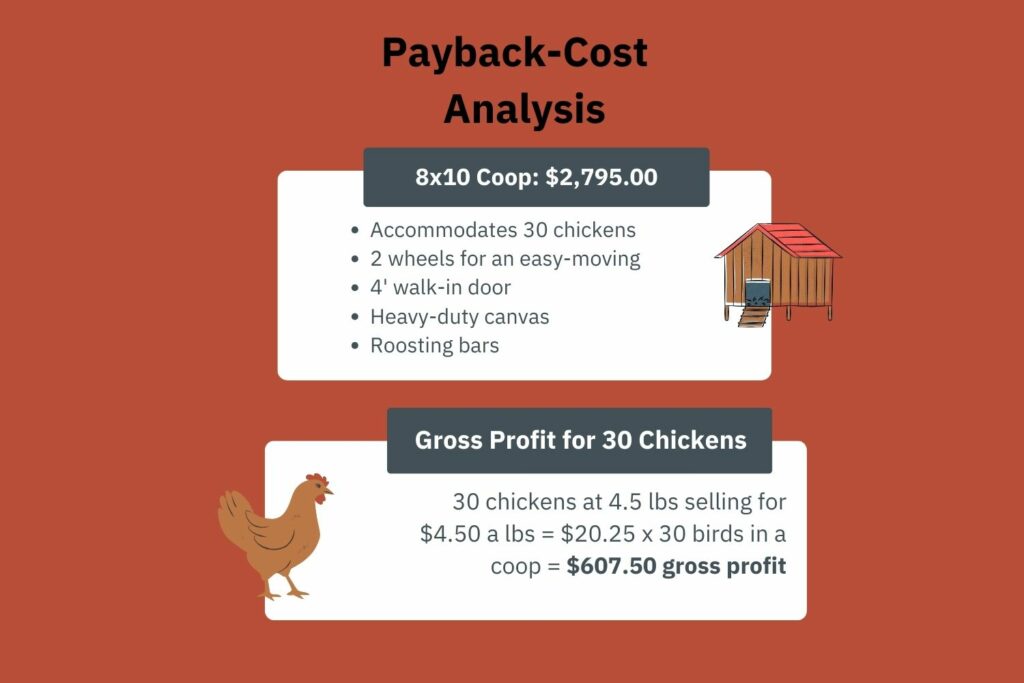 8x10 Aluminum Chicken Coop Cost Benefit Analysis Pt 1