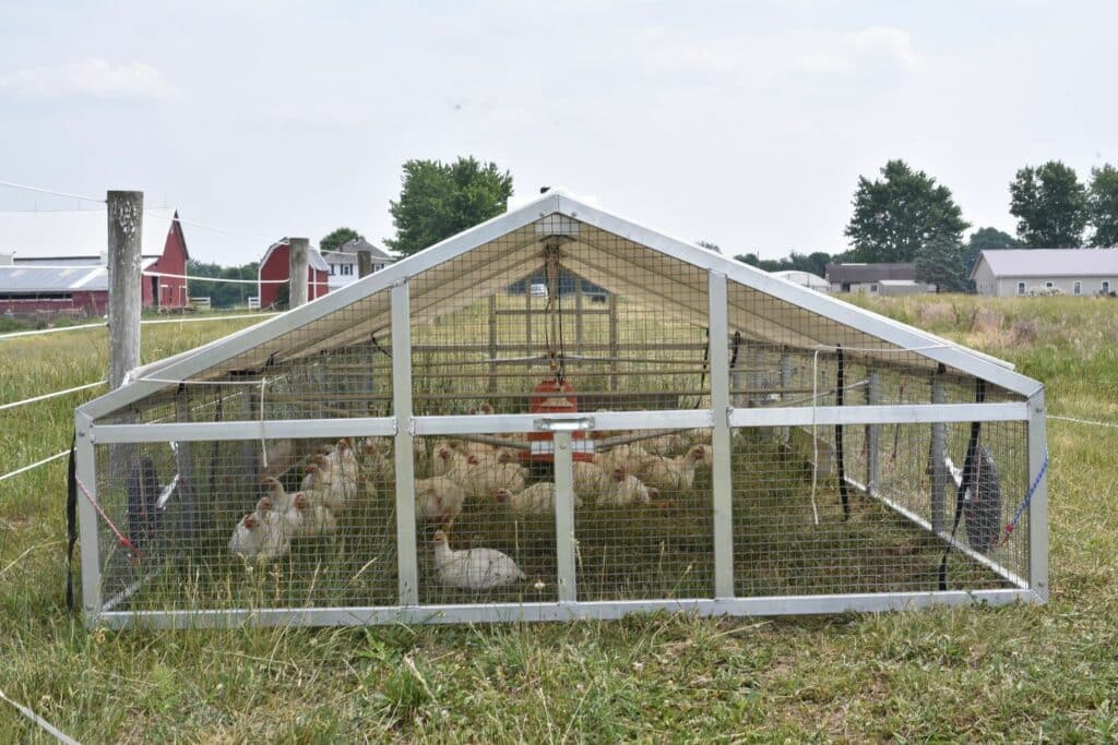 Broiler Aluminum Mobile Coops For Sale In Mississippi