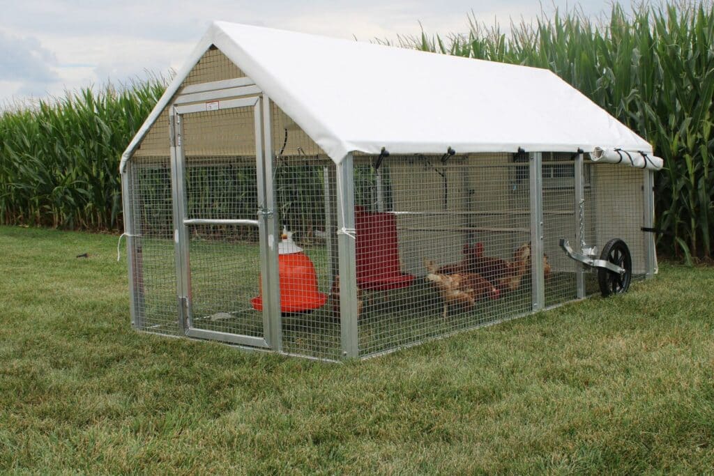 medium mobile chicken coops in Idaho