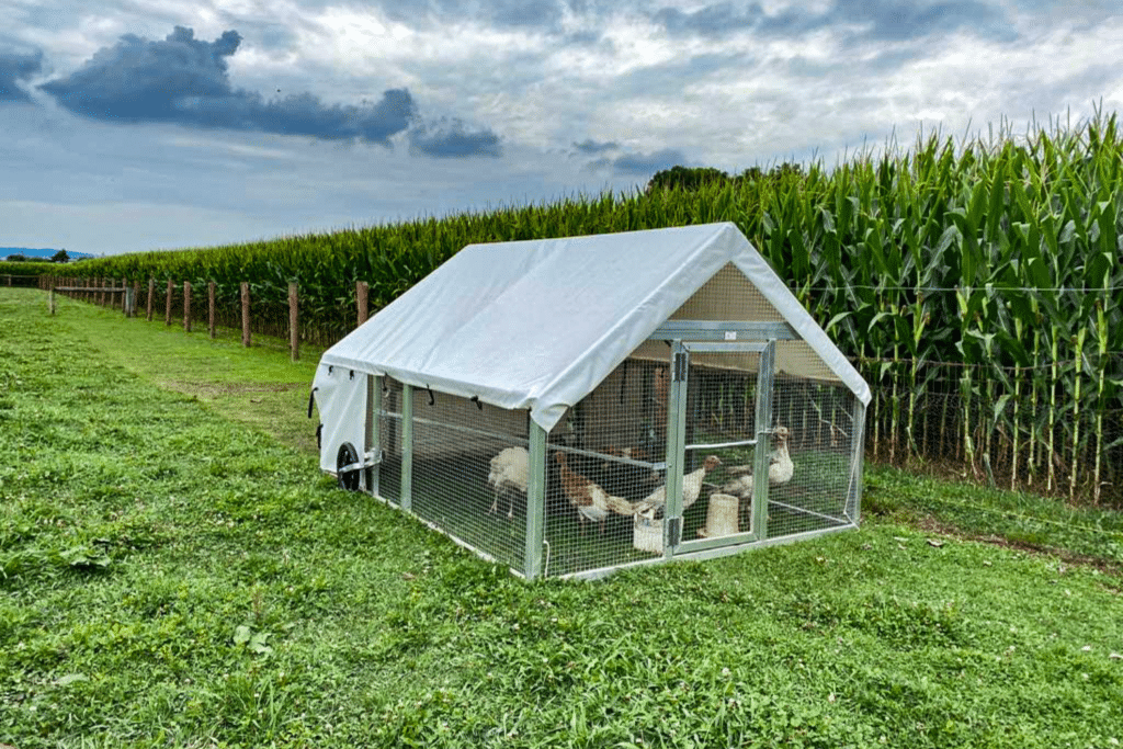 mobile turkey coops in Iowa for sale