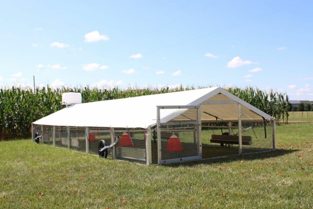 aluminum mobile broiler coops in kansas