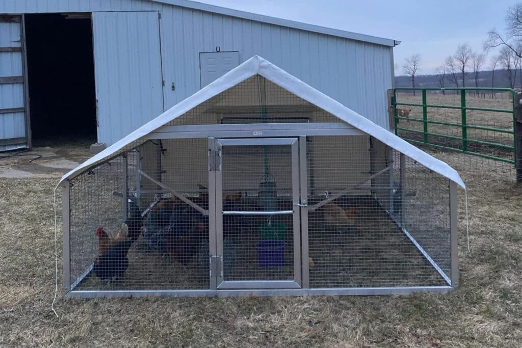 aluminum mobile chicken coops in kansas for sale