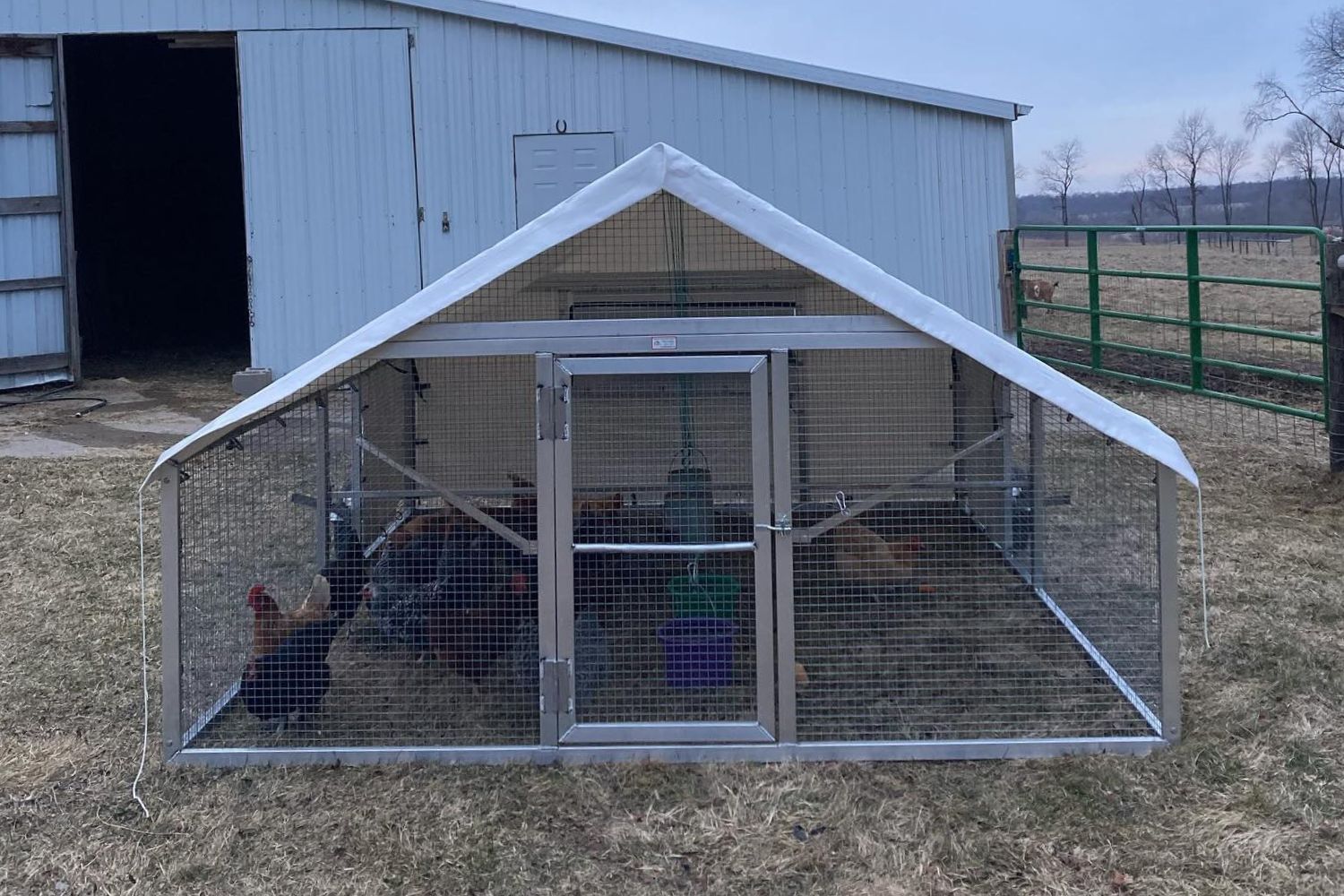 aluminum mobile chicken coops in missouri