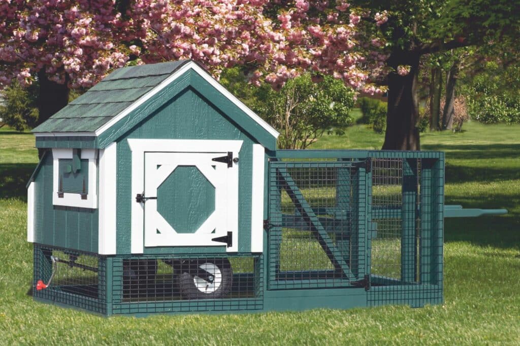 for sale wooden tractor chicken coops in kansas