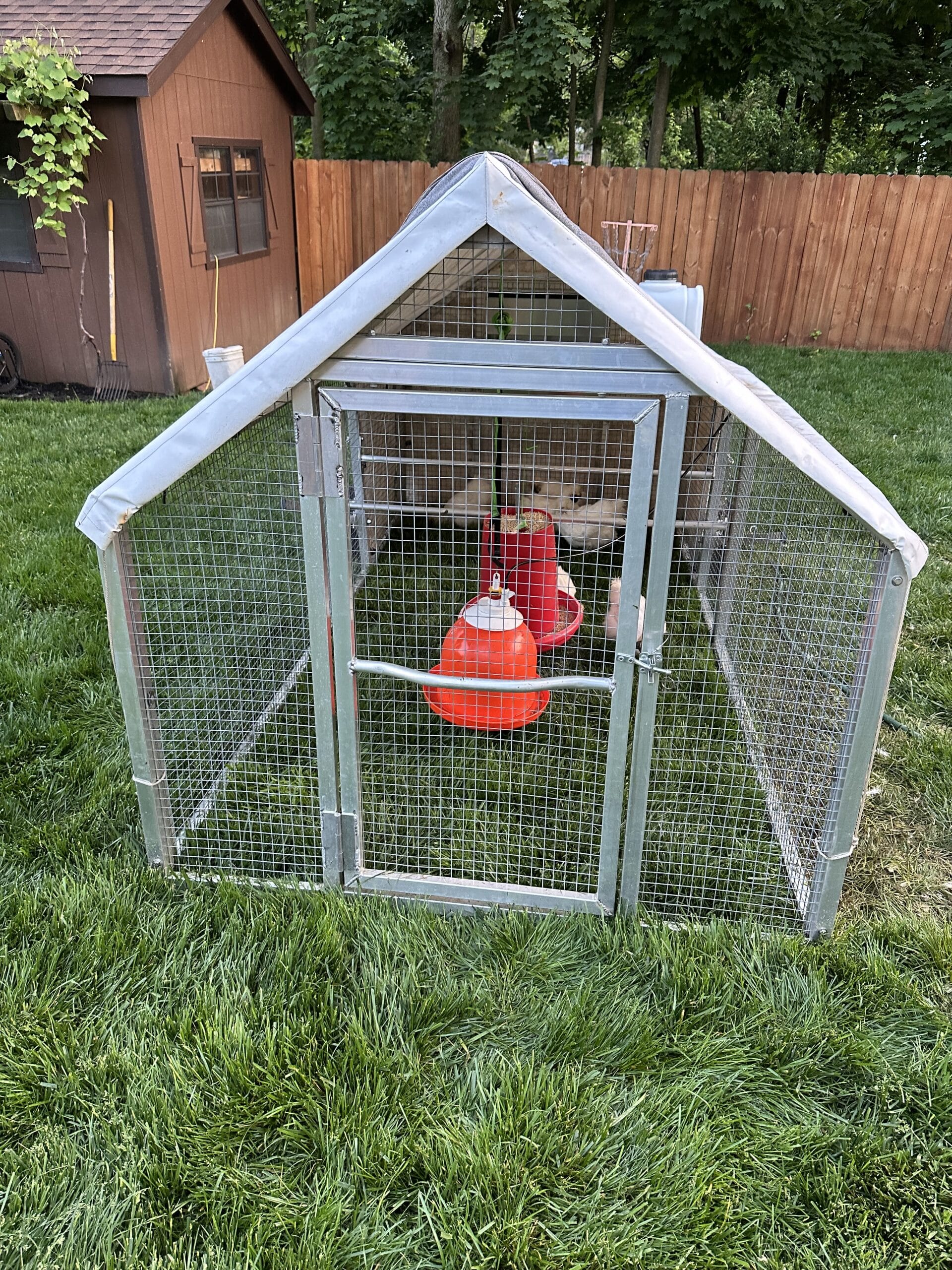 5x10 Mobile Chicken Coop in Lancaster PA