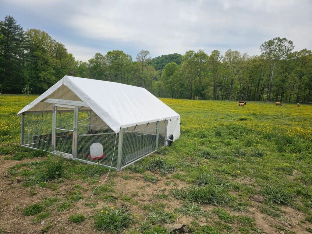 aluminum mobile chicken coops in Montana