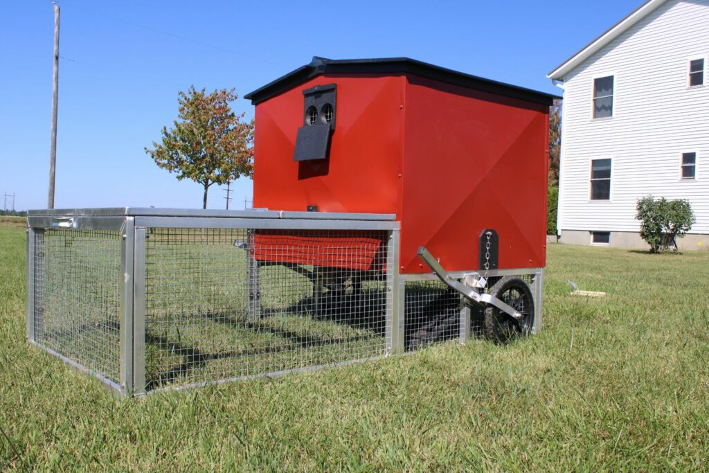 red chicken coop for sale mobile in vermont