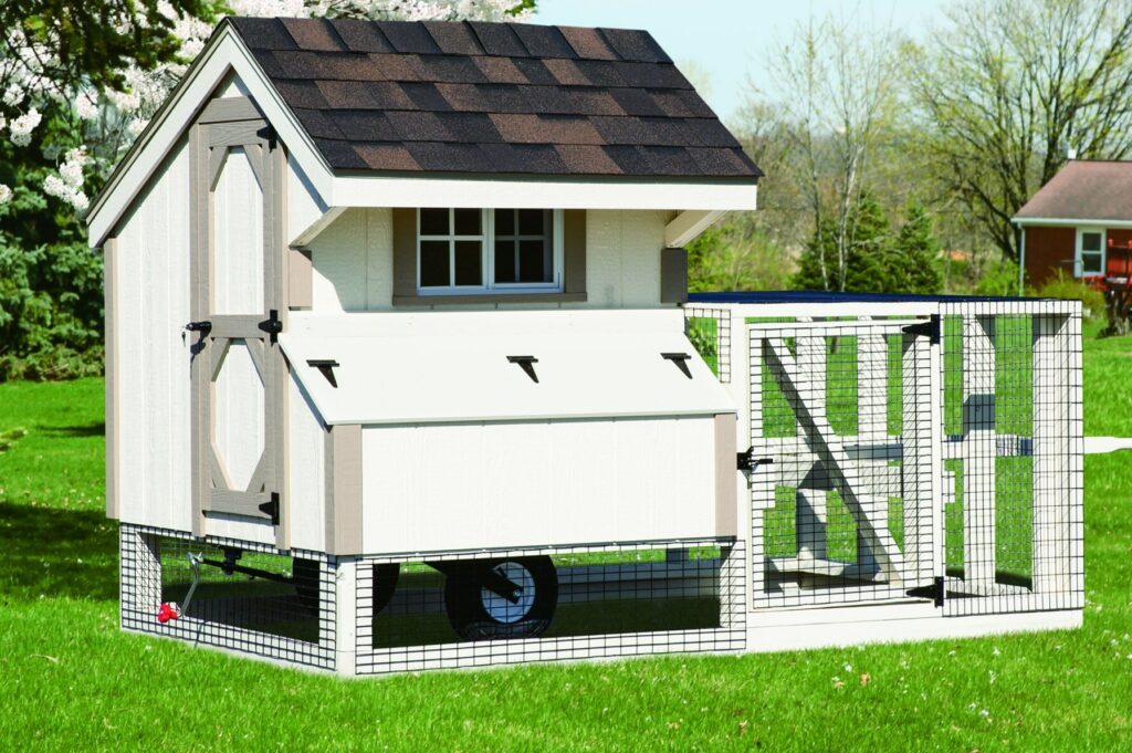 white painted tractor coop for sale in oregon