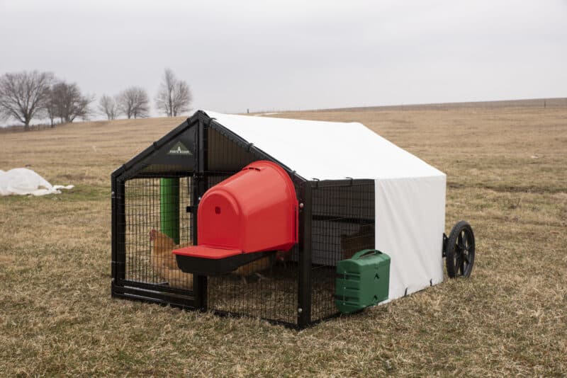 4x5 mobile chicken coop