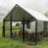 6x8 mobile chicken house for 30 hens