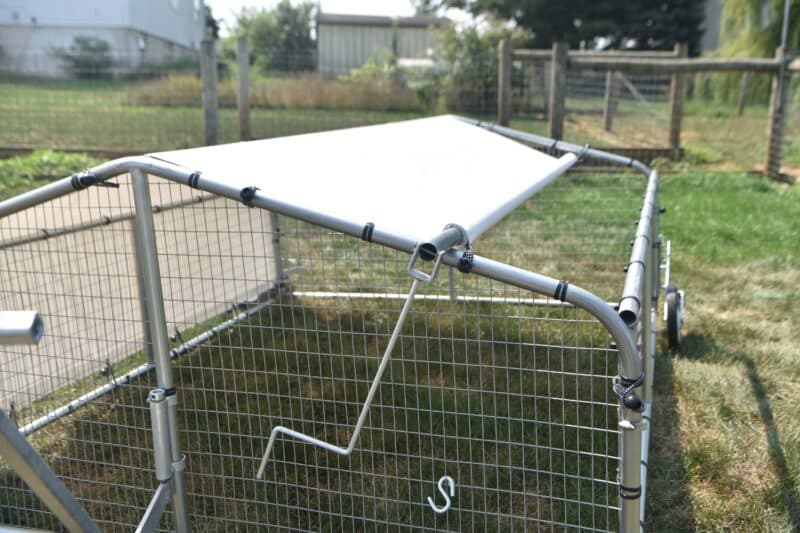 12x12 steel chicken coops (4)