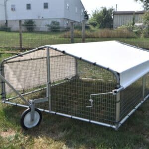 8x10 galvanized chicken coops