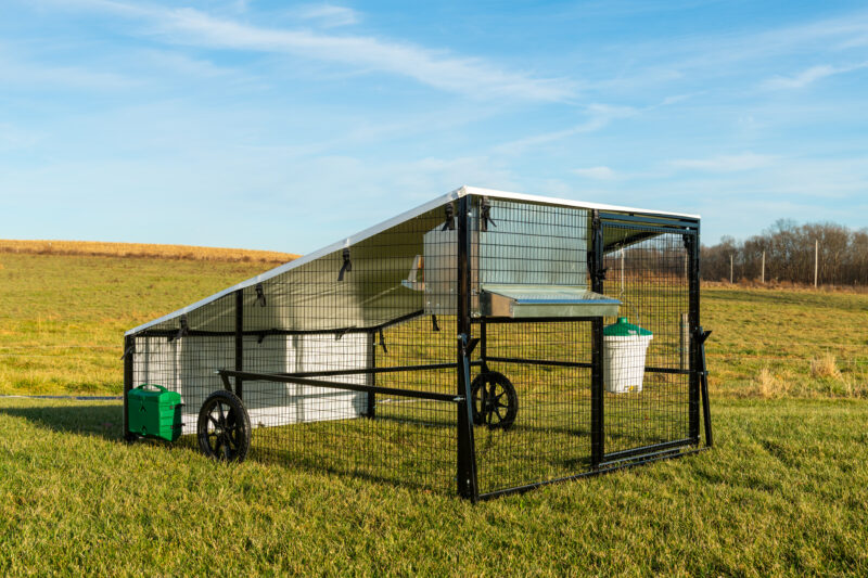 6x8 Mobile Chicken Coop for layers or broilers