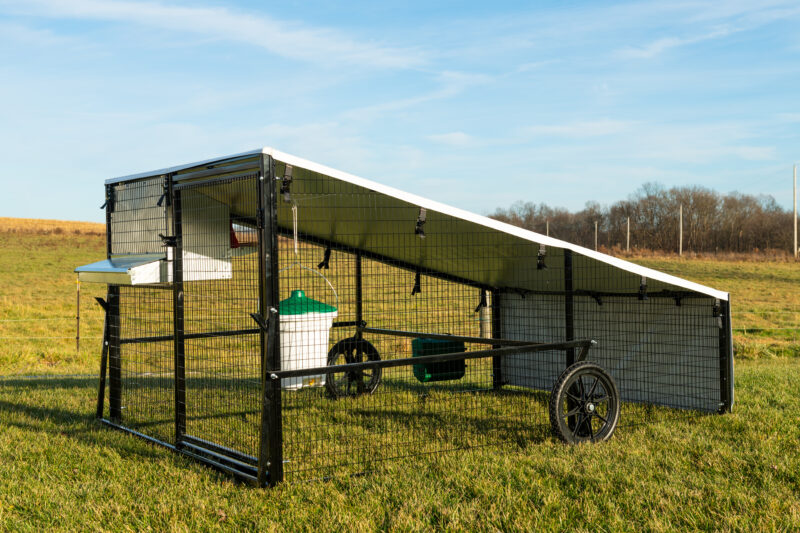 mobile steel chicken coop for sale