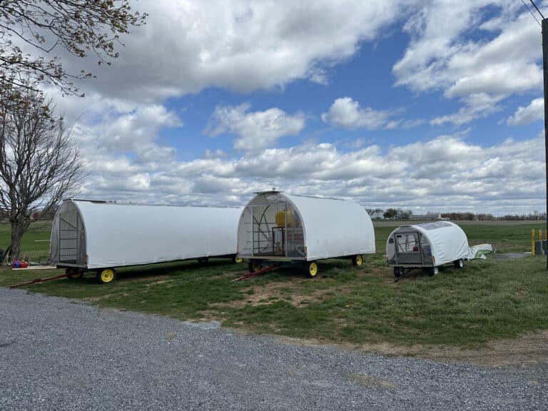 mobile chicken coops eggmobile joel salatin style