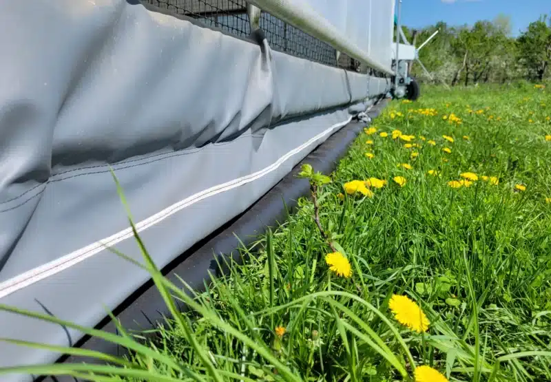 Electrified Skirting System For Chicken House electrified skirting system for chicken house